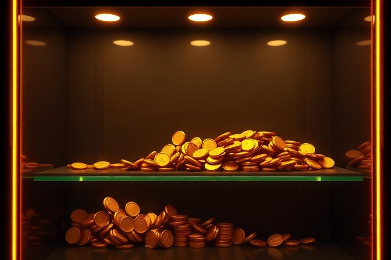 Coin Pusher — Avalanche the golden shelf