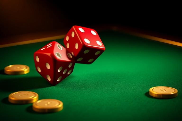 Craps — Pass line, odds and field